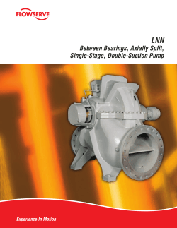 Between Bearings, Axially Split, Single-Stage