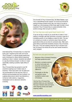 PIFD_Flyer - Pay It Forward Day