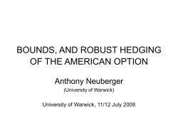 The Value of Being American