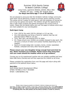 OCTOBER FOOTBALL COACHING WEEK