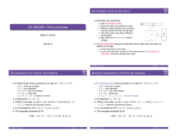 CS 455/555: Finite automata