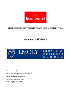 Amazon vs Walmart
