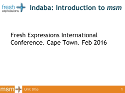 msm Flexi Delivery - Fresh Expressions SA
