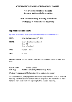 AMA Sept 21 flier term 3 2013 - Auckland Mathematical Association