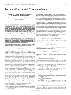 Technical Notes and Correspondence - IITB-EE