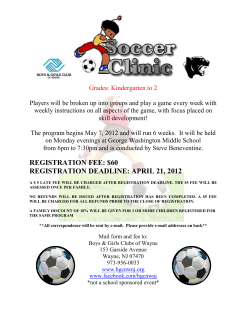 BOYS AND GIRLS CLUB OF WAYNE