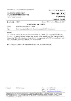 to Recommendation G.8080