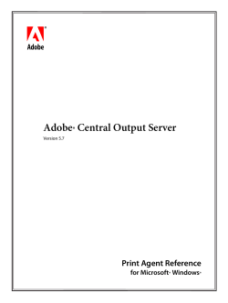 Print Agent Reference