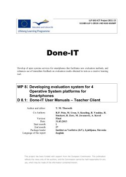 Uploading an assessment to the server