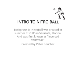 intro to nitro ball