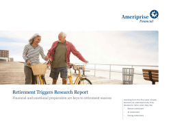 Retirement Triggers Research Report