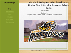 Math and Sports webquest-3