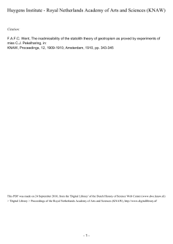The inadmissibility of the statolith theory of geotropism as