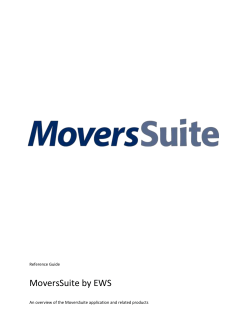 MoversSuite Software