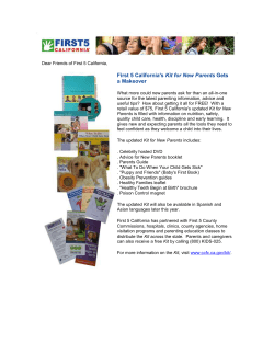 parent kits - First 5 Alpine