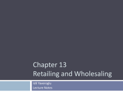 Retailing