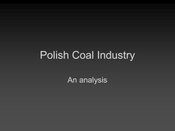 Polish Coal Industry