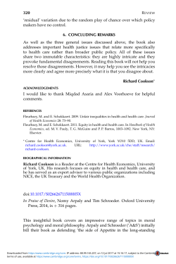 320 `residual` variation due to the random play of chance over which