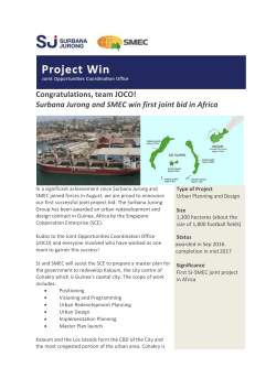 Congratulations, team JOCO! Surbana Jurong and SMEC win first