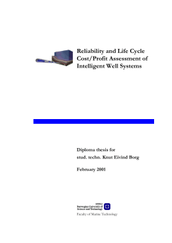 Reliability and Life Cycle Cost/Profit Assessment of