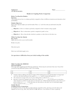 Goldwasser Name AP Microeconomics Module 22