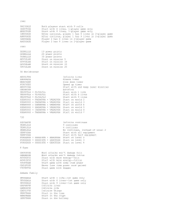 1942 PASIOALE Both players start with 9 rolls IESUTYZA