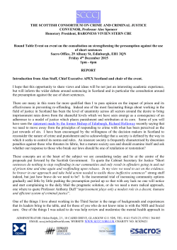 Round Table Event on event on the consultation on