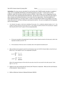 Practice Exam - BetsyMcCall.net