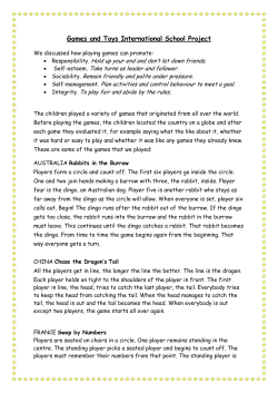Games and Toys International School Project