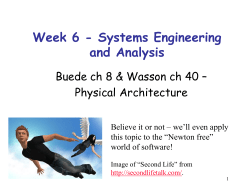 SYST 301: Systems Methodology and Design I - Rose