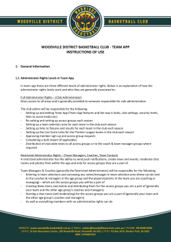 TeamApp Instructions (TM-Coaches- Players-Parents)