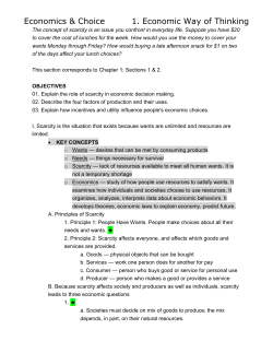 GN Economics and Choice