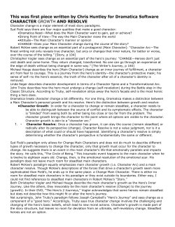 Story-Script Structure