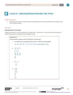G7-M3 Lesson 6 Teacher Pages