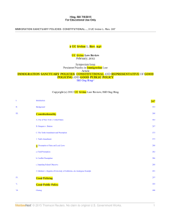 Hing, Bill 7/9/2015 For Educational Use Only IMMIGRATION