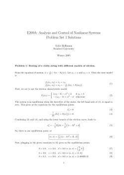 1/25 Problem Set 1 Solution