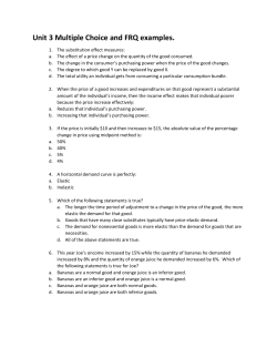 Unit 3 Multiple Choice and FRQ Supplemental Material for AP