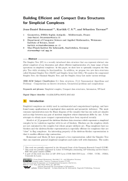 Building Efficient and Compact Data Structures for