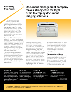 Document management company makes strong case for