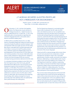 ILL-GOTTEN PROFITS ARE NOT A