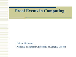 proof event