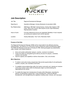 Job Description Job Title: Regional Development Manager