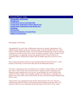 Ground Water Atlas Physiography And Drainage Drought Area