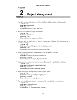2 Project Management