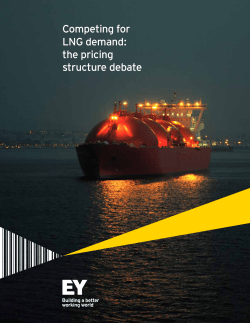 Competing for LNG demand: the pricing structure debate