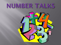 number talks - Blogs at Maryville University