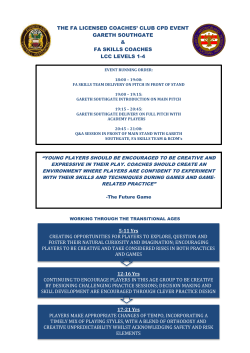 THE FA LICENSED COACHES` CLUB CPD