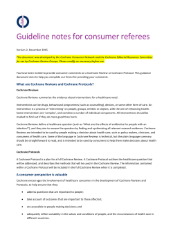 Guidance on using the consumer referee forms