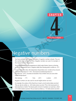 Negative numbers - Cambridge University Press