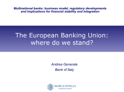The European Banking Union